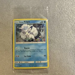Alolan Vulpix Holo Card Toys R US Promo, 021/145, Sealed Cosmos Holo - Image 1