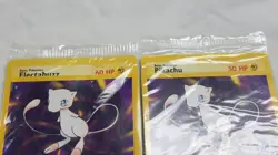 4 Sealed Pokemon The First Movie promo cards complete set Pikachu/Mewtwo 2000 - Image 2