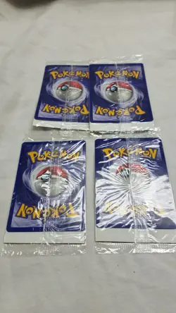4 Sealed Pokemon The First Movie promo cards complete set Pikachu/Mewtwo 2000 - Image 3