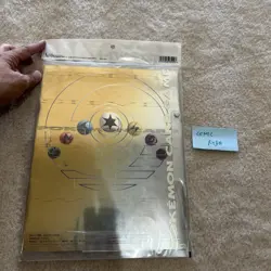 1999 POKEMON NEO GENESIS PREMIUM FILE 1 BINDER 9 CARD JAPANESE Factory SEALED - Image 2