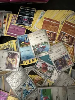 3Lbs+ Pokemon Cards! Rare Lot - Rare/RevHolo/Com/ Unco + Charizard/pikachu Tin - Image 4