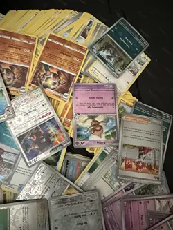 3Lbs+ Pokemon Cards! Rare Lot - Rare/RevHolo/Com/ Unco + Charizard/pikachu Tin - Image 5