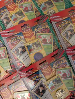 Pokemon TCG: Snorlax, Morpeko & Applin Cards with 2 Booster Packs & Coin 820650809842 - Image 1