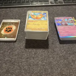 Pokemon 151 Reverse Holo/rare Lot. Around 175 Cards Total - Image 1