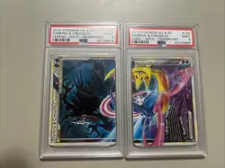 PSA 9 Pokemon HGSS Darkrai Cresselia Legend Holo Triumphant 99 100 BOTH CARDS - Image 2