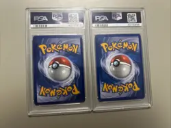 PSA 9 Pokemon HGSS Darkrai Cresselia Legend Holo Triumphant 99 100 BOTH CARDS - Image 4