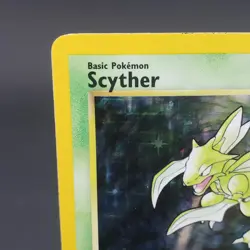1st Edition Scyther Jungle 10/64 Pokemon TCG Card Holo Rare WOTC Vintage 1999 - Image 2