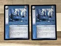 Awesome Lord Of The Rings LOTR TCG Card Secret Sentinels X2 2R20 LP - Image 1