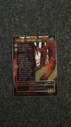Joshua, Phoenix's Dominant (Borderless) (Surge Foil) Final Fantasy Foil - Image 3