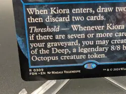 Kiora, the Rising Tide (Borderless) Foundations Regular - Image 2