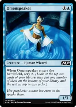 OMENSPEAKER ~mtg NM-M M19 Magic 2019 Com x4 - Image 1