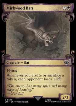 Mirkwood Bats - Showcase LTR NM MTG - Image 1