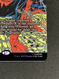Arachnogenesis (Borderless) Marvel Universe Eternal-Legal Foil #0031 NM MTG - Image 3