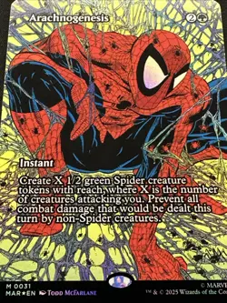 Arachnogenesis (Borderless) Marvel Universe Eternal-Legal Foil #0031 NM MTG - Image 4