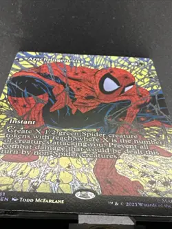 Arachnogenesis (Borderless) Marvel Universe Eternal-Legal Foil #0031 NM MTG - Image 5