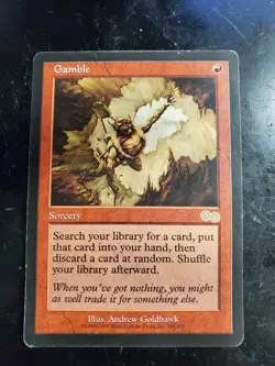MTG - Gamble - Urza’s Saga - (EX) TRACKING INCLUDED - Image 1