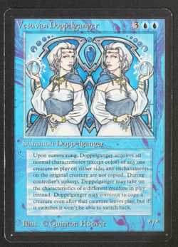 Vesuvan Doppelganger Beta MTG Card Magic: the Gathering 1993 - Image 1