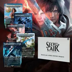 MTG Secret Lair x Final Fantasy: Weapons NON-FOIL Sealed English Magic FF NEW - Image 1