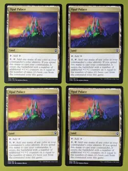 Opal Palace x4 Commander Legends 4x Playset Magic the Gathering MTG - Image 1