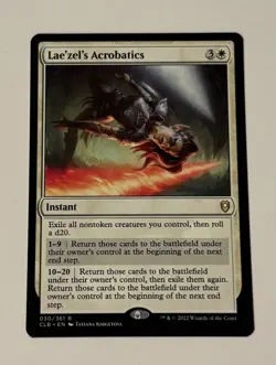MTG Lae'zel's Acrobatics - Commander Legends: Battle for Baldur's Gate NM - Image 1
