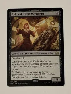MTG Ashnod, Flesh Mechanist - The Brothers' War LP - Image 1