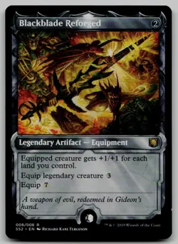 Blackblade Reforged R Signature Spellbook: Gideon 8 NM - Image 1