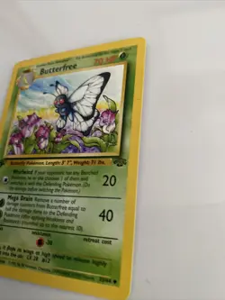 1st Edition Pokemon Jungle Butterfree 33/64 - Uncommon 1999 - Image 3