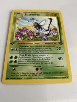 1st Edition Pokemon Jungle Butterfree 33/64 - Uncommon 1999 - Image 4