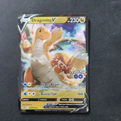 Pokemon Card Dragonite V SWSH235 Black Star Promo Ultra Rare Near Mint - Image 1