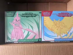 Pokemon Paradox Rift ETB TCG box set of 2 - Image 5