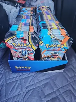 Lot of 12x Pokemon Mega Evolution Sleeved Booster Packs IN HAND - Image 1