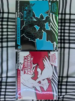 Pokemon Scarlet Violet Black Bolt and White Flare ETB New and Sealed - Image 4