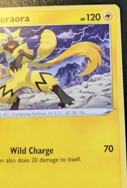 Zeraora 102/264 Rare Sword & Shield: Fusion Strike Pokemon TCG - Image 3