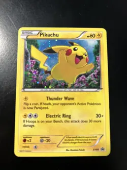 Pokemon Pikachu XY89 Holo Rare LP-EX - XY Black Star Promo - Image 1