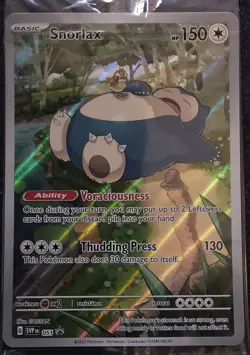 4X Pokemon TCG S&V 151 Snorlax Black Star Promo - NM - Sealed 2023 from ETB - Image 4