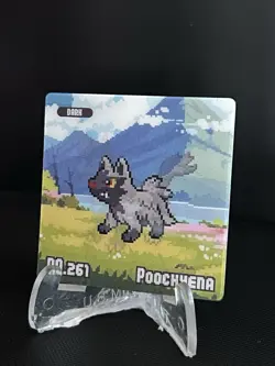 Pokemon Eif origin Gameboy Lenticular Poochyena/mightyena #KK - Image 1