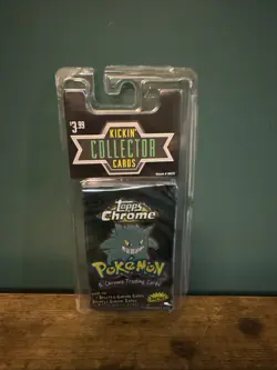 2000 Topps Chrome Pokemon Series 2 vintage FACTORY SEALED PACK Kickin Collector - Image 2