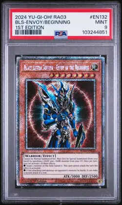 2024 1ST ED #EN132 BLACK LUSTER SOLDIER - ENVOY OF THE BEGINNING PSA 9 - Image 1