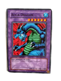 YuGiOh Aqua Dragon MDP2-EN013 (Common Fusion) LIMITED EDITION - Image 1
