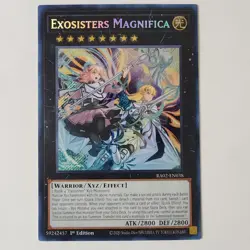 Exosisters Magnifica - RA02-EN038 - Secret Rare - NM - 1st ed - Yugioh - Image 1