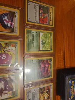 🔥🔥Pokemon TCG 1ST EDITION TEAM ROCKET OPENED PACK SLEEVED 9 CARD LOT 🔥🔥 - Image 2