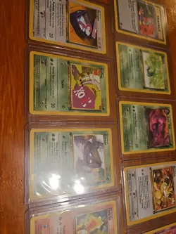 🔥🔥Pokemon TCG 1ST EDITION TEAM ROCKET OPENED PACK SLEEVED 9 CARD LOT 🔥🔥 - Image 3