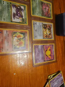 🔥🔥Pokemon TCG 1ST EDITION TEAM ROCKET OPENED PACK SLEEVED 9 CARD LOT 🔥🔥 - Image 4