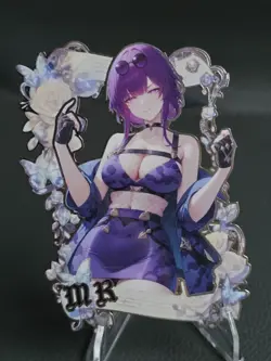 Kafka - Honkai Star Rail - limited | 001 /100 | Metal Card - Goddess Story MR - Image 1