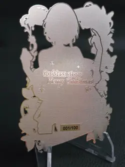 Kafka - Honkai Star Rail - limited | 001 /100 | Metal Card - Goddess Story MR - Image 2