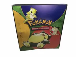 Vintage 1999 Pokemon Trading Card Wizards of the Coast Ultra Pro 3-Ring Binder - Image 2