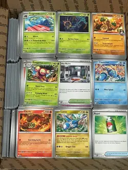 7500+ Pokemon TCG Common/Uncommon/Rare Bulk Card Lot No Energy No Holos - Image 1