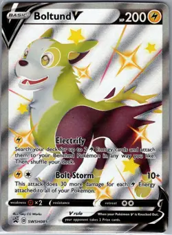 Boltund V - SWSH085 SWSH: Sword & Shield Promo Cards - Pokemon Card - NM - Image 1