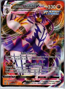 Rapid Strike Urshifu VMAX 088/163 SWSH05: Battle Styles - Pokemon Card - NM - Image 1