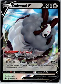 Dubwool V SWSH049 SWSH: Sword & Shield Promo Cards - Pokemon Card - NM - Image 1